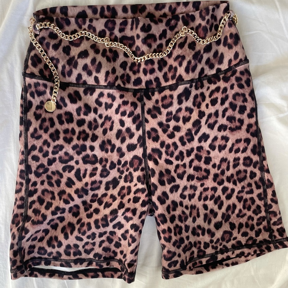 We wore what biker shorts